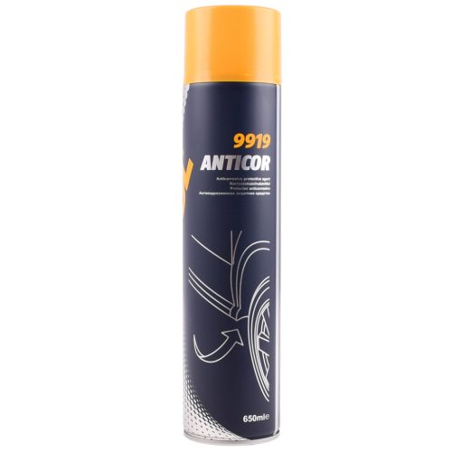 MANNOL ANTICOR spray, korrozió elleni, fekete, 650ML