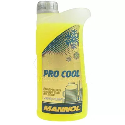 Hűtőfolyadék, MANNOL, PRO COOL, -40fok, 1L