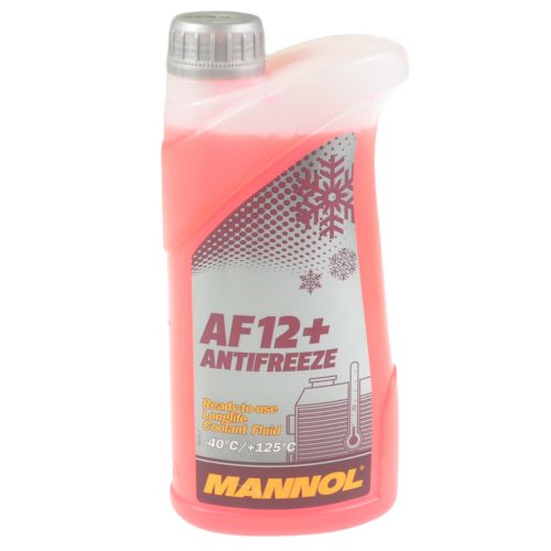 Hűtőfolyadék, MANNOL, AF12, longlife, -40fok, 1L