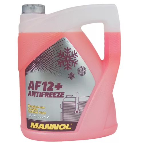 Hűtőfolyadék, MANNOL AF12 LONGLIFE, -40DG, 5L