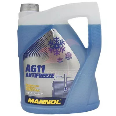 Hűtőfolyadék, MANNOL, AG11, -40fok, 5L