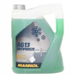 Hűtőfolyadék, MANNOL AG13, zöld, -40DG, 5L