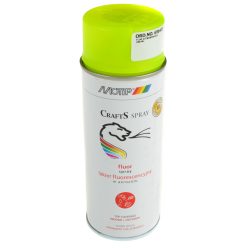   Festék spray, alapozó lakk, univerzális, fluoreszkáló, sárga, 400ML