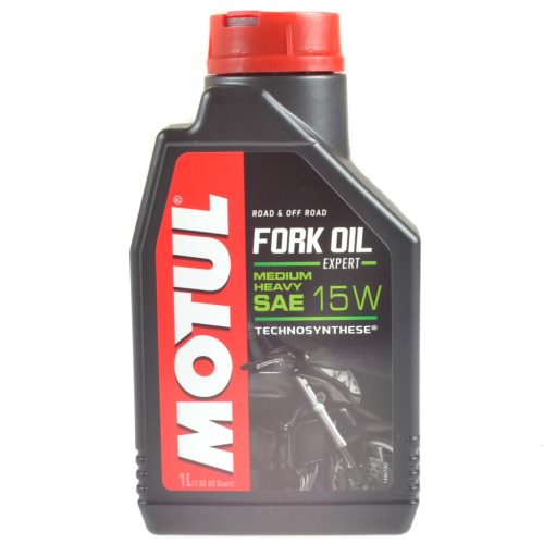 Olaj, MOTUL, villaolaj, EXPERT 15W, 1L, lengéscsillapítóhoz