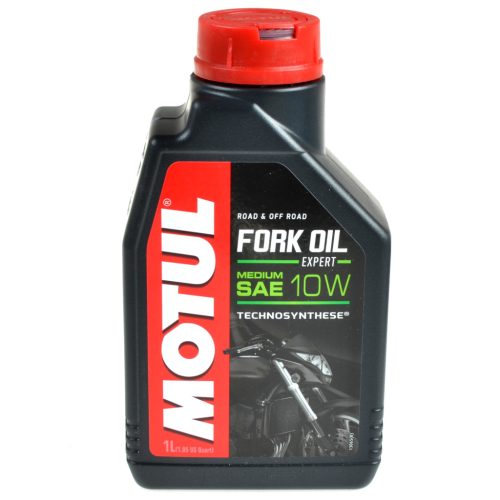 Olaj, MOTUL, villaolaj, EXPERT 10W, 1L, lengéscsillapítóhoz