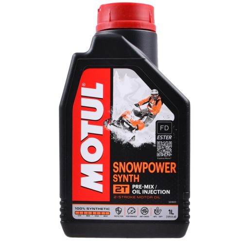 Olaj, MOTUL, SNOWPOWER, 2T, szintetikus, 1L