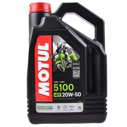Olaj, MOTUL 5100 ESTER 4T 20W50, 4L