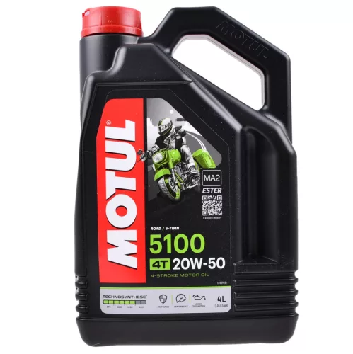 Olaj, MOTUL 5100 ESTER 4T 20W50, 4L