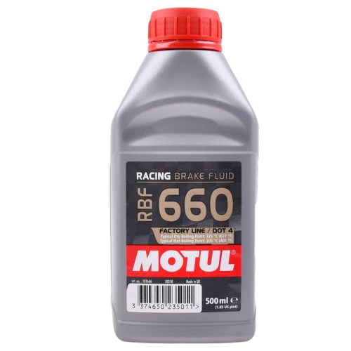 Fékfolyadék, MOTUL, RBF 660, FACTORY LINE DOT4 500ML