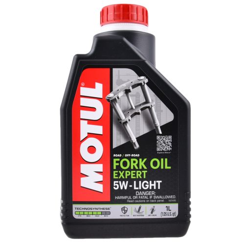 Olaj, MOTUL, villaolaj, EXPERT 5W, 1L, lengéscsillapítóhoz