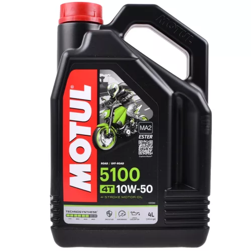 Olaj, MOTUL 5100 ESTER 4T 10W50, 4L