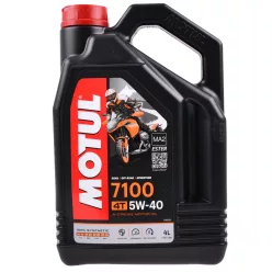 Olaj, MOTUL 7100 ESTER 4T 5W40, 4L