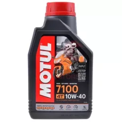 Olaj, 4T, 10W40, 1L, Motul 7100, Ester