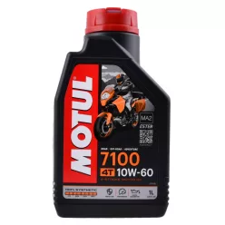 Olaj, MOTUL 7100, ESTER 4T, 10W60, 1L