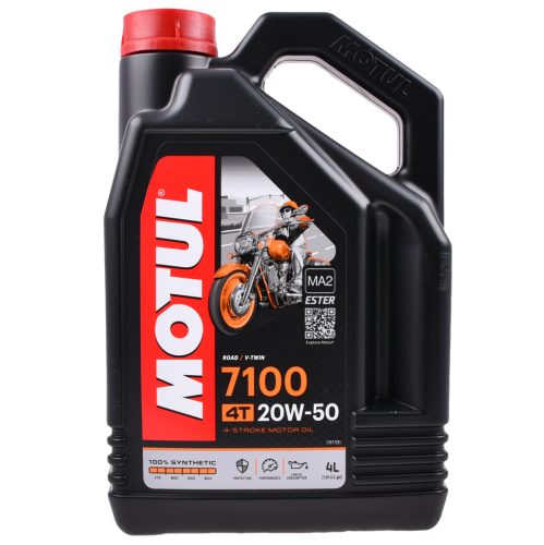 Olaj, MOTUL 7100, ESTER 4T, 20W50, 4L