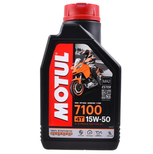 Olaj, MOTUL 7100, ESTER 4T, 15W50, 1L