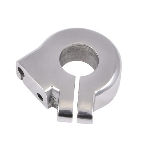 Bilincs, gázkar konzolhoz, alu, polírozott - MZ ETZ