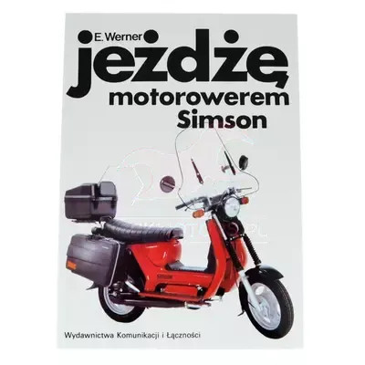 Könyv "JEŻDŻĘ MOTOROWEREM Simson "