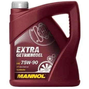 Hajtóműolaj, GL-4 / GL-5, MANNOL, 75W-90, szintetikus, 4L