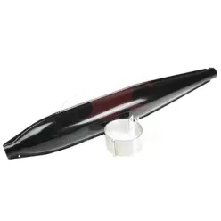 Kipufogó, fekete, WSK 125