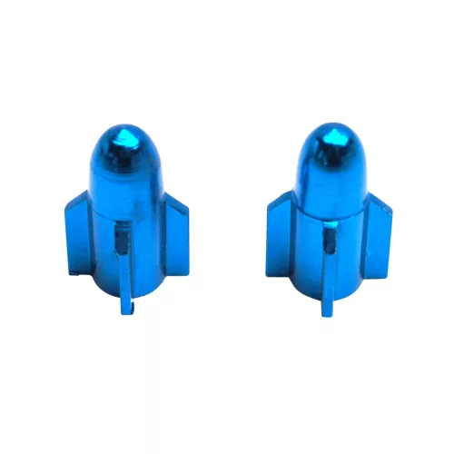 Szelepsapka, REPLAY ROCKET, ALU, kék, 2db