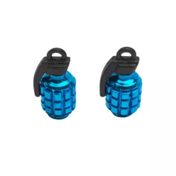 Szelepsapka, REPLAY GRENADE, ALU, kék, 2db