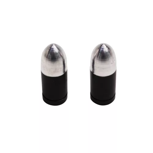Szelepsapka, REPLAY BULLET, alu, fekete, 2db