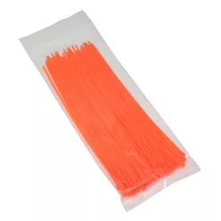   Kábelkötegelő, P2R, nylon, 2,5x200mm, narancs fluo készlet