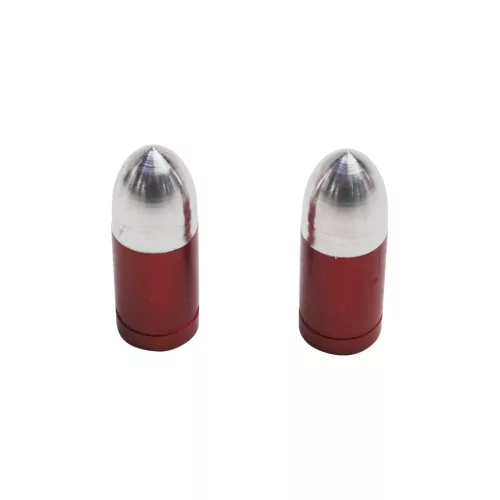 Szelepsapka, REPLAY BULLET, alu, piros, 2db