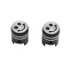Szelepsapka, REPLAY PISTON, ALU, fekete, 2db