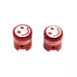 Szelepsapka, REPLAY PISTON, ALU, piros, 2db
