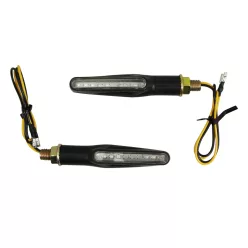 Irányjelző, P2R, mini LED, fekete készlet