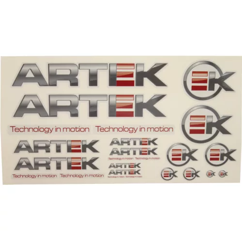 Matricák, ARTEK, színes lap, 440X230MM