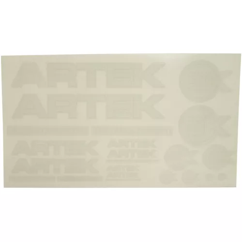 Matricák, ARTEK, fehér lap, 440X230MM