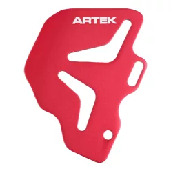 Féknyereg burkolat, ARTEK ALU CNC, piros