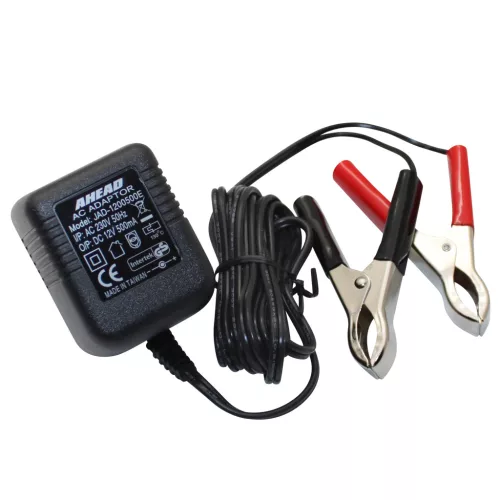 Töltő, P2R, 12V 0,5A