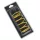 Kuplung kontrasztrugó, ARTEK K1, 4,0MM, sárga, VERTICAL / HORIZONTAL