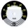 Sebességmérő számlap, ROMET KOMAR 232, 60KM/H, LOGO POLIK PL