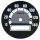 Sebességmérő számlap, WSK, 140KM/H, szürke PL