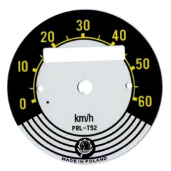 Sebességmérő számlap, ROMET KOMAR, 60KM/H, PRL T-52 PL