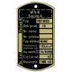 Adattábla, WSK 175 M21W2S2 (W2BE ENGINE) PL