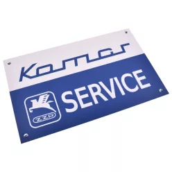 PLAKETT PRL "KOMAR SERVICE" 40X25CM PL