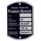 Adattábla, ROMET KOMAR 2350 PL