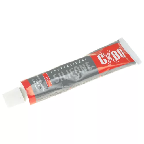 Hőálló szilikon, CX80, piros, 80ML