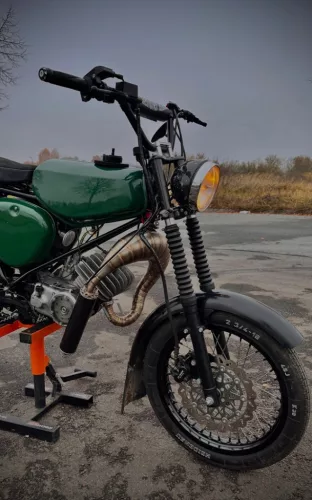 Kipufogó, PLATEK RACING, SIMSON S60-85CC CROSS RACING JMP