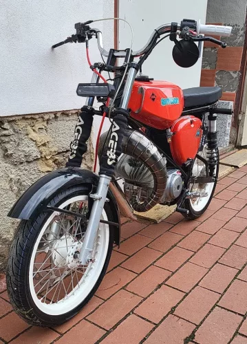 Kipufogó, PLATEK RACING, SIMSON S60-85CC CROSS RACING JMP LIMITED BLACK EDITION