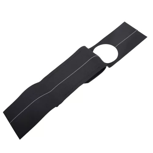 Üzemanyagtartály szíj / szerszámtáska, WSK, fekete, kapcsokkal, DELUXE
