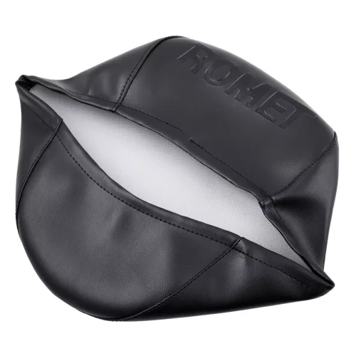 Üléshuzat, ROMET MOTORYNKA, fekete, sima, ROMET felirattal DELUX