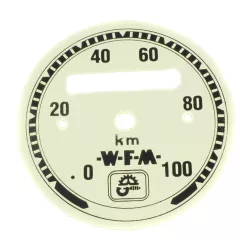 Sebességmérő számlap, bézs, WFM PL