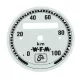 Sebességmérő számlap, fehér, WFM PL